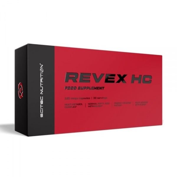 SCITEC maisto papildas REVEX HC, 120 kaps.