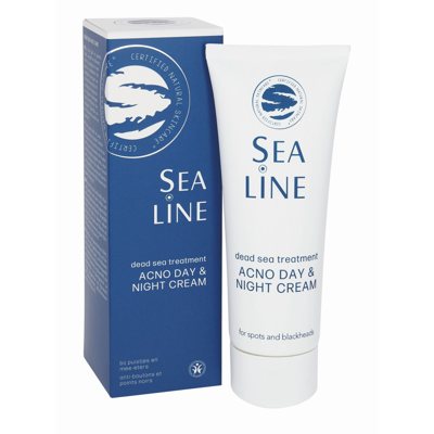 SEA LINE Dead Sea Treatment Acno Dieninis ir naktinis kremas, 75 ml