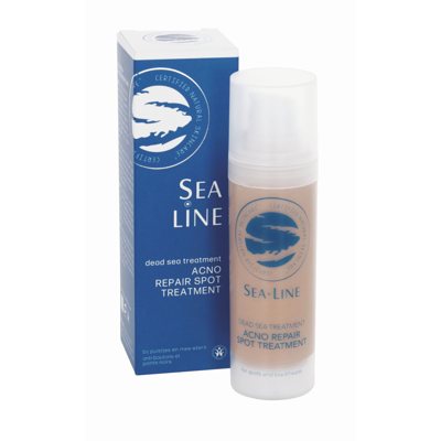 SEA LINE Dead Sea Treatment Acno Repair Atkurianti ir maskuojanti priežiūros priemonė, 35 ml