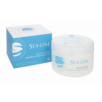 SEA LINE Dead Sea Treatment Mineralinis kūno sviestas, 225 ml