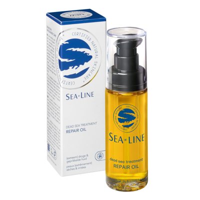 SEA LINE Dead Sea Treatment Repair oil Atkuriamasis aliejus, 30 ml