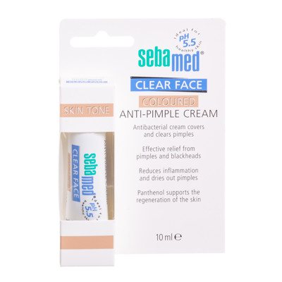 SEBAMED CLEAR FACE, maskuojamasis kremas nuo spuogų, 10 ml