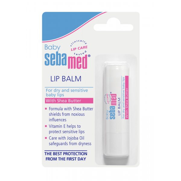Lūpų balzamas kūdikiams SEBAMED BABY, 4.8 g