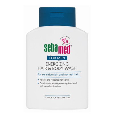 SEBAMED MEN, šampūnas ir kūno prausiklis, 200 ml
