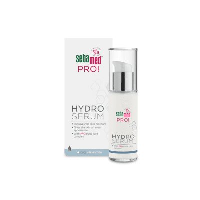 SEBAMED PRO drėkinamasis serumas su probiotikais HYDRO, 30 ml
