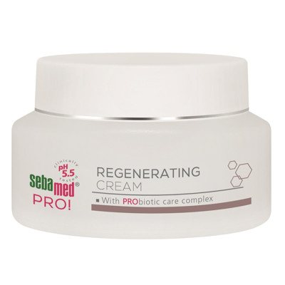 SEBAMED PRO, Regeneruojantis, atkuriamasis kremas su probiotikais brandžiai odai, 50 ml