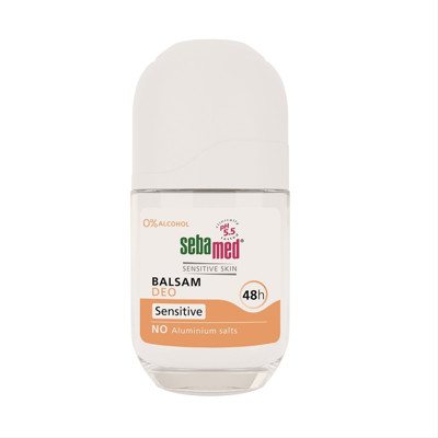 SEBAMED SENSITIVE, dezodorantas, rutulinis, jautriai odai, 50 ml