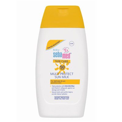 SEBAMED SUN BABY, apsauginė emulsija nuo saulės vaikams, SPF 50, 200 ml