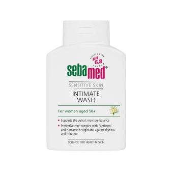 SEBAMED švelnus intymios higienos prausiklis menopauzei PH 6.8, 200 ml