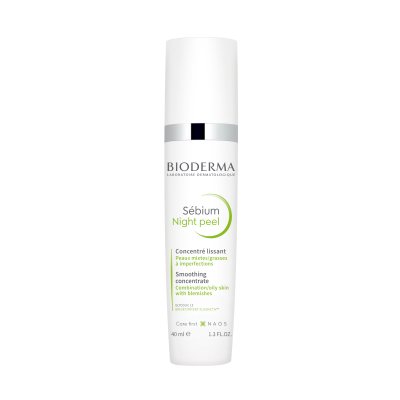 Sebium odą lyginantis koncentratas riebiai ir mišriai odai SEBIUM Night Peel, 40 ml