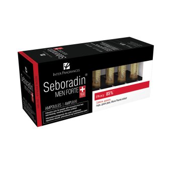 SEBORADIN ampulės vyrams nuo plaukų slinkimo MEN, 14 ampulių, 5.5 ml