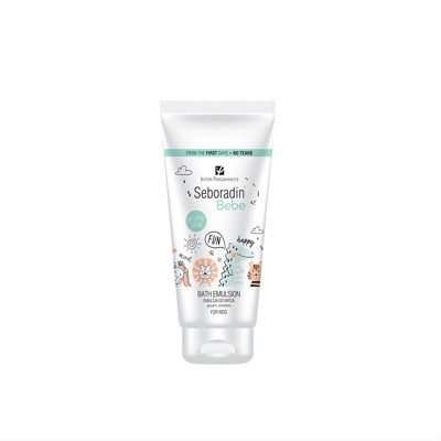 SEBORADIN BEBE 0+, prausimosi emulsija vaikams, 200 ml
