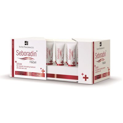 SEBORADIN FITOCELL, serumas, skatinantis plaukų augimą, x 6 g, 15 vnt