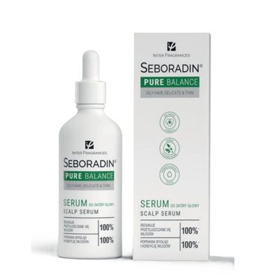 SEBORADIN PURE BALANCE, serumas galvos odai, 100 ml