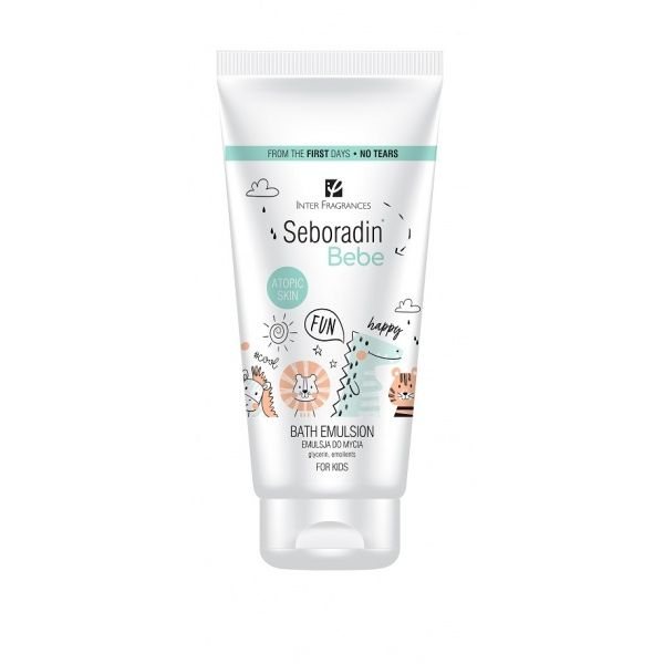 SEBORADIN vonios emulsija vaikams BEBE, nuo 0 mėn., 200 ml
