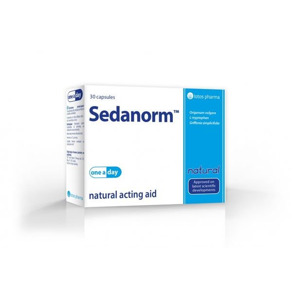SEDANORM maisto papildas, 30 kaps.
