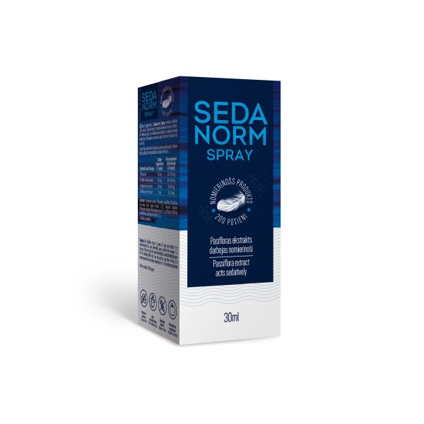 SEDANORM purškiamas maisto papildas SPRAY, 30 ml