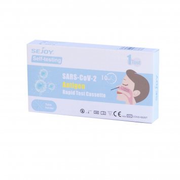 SEJOY greitasis SARS-CoV-2 Antigen Rapid iš nosies testas Testera N1