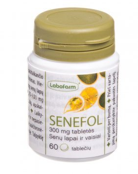 SENEFOL 300 mg tabletės N60
