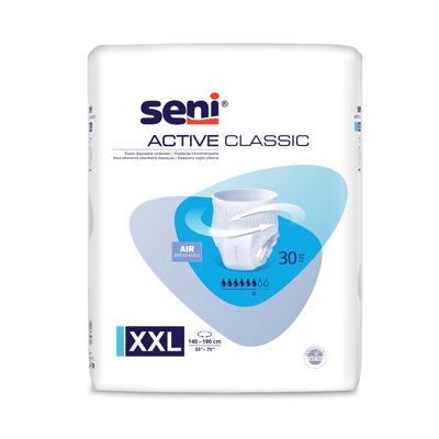 SENI, ACTIVE CLASSIC, XXL, 30 vnt