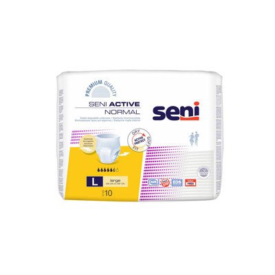 SENI ACTIVE NORMAL LARGE, sauskelnės-kelnaitės, 10 vnt