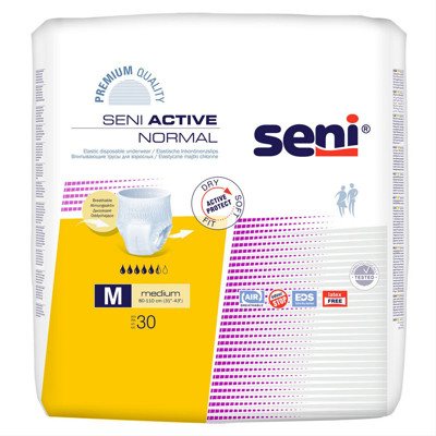 SENI ACTIVE NORMAL MEDIUM, sauskelnės-kelnaitės, 30 vnt