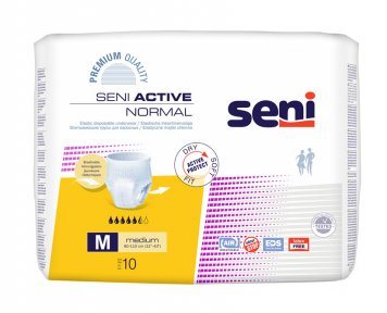 SENI ACTIVE Normal premium M medium sauskelnės kelnaitės suaugusiems N10