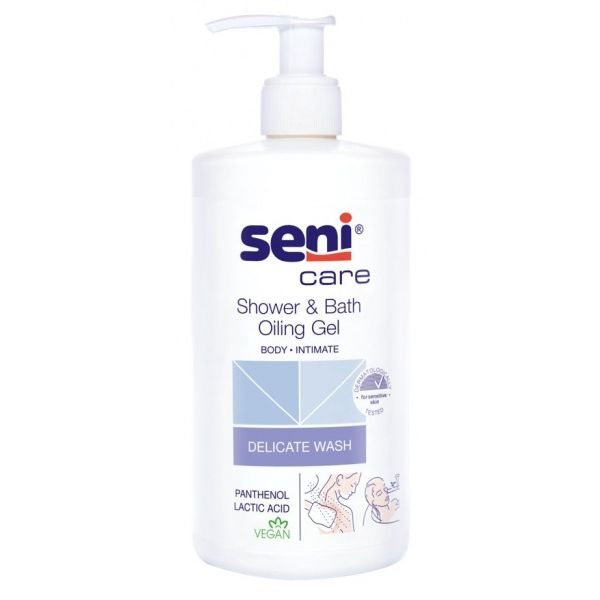 SENI aliejinė prausimosi želė CARE, 500 ml