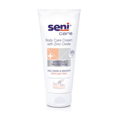 SENI CARE apsauginis kremas kūnui su cinko oksidu, 200 ml