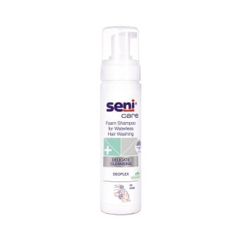 SENI Care nenuplaunamas šampūnas putos, 200 ml