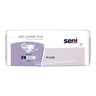 SENI CLASSIC PLUS LARGE, sauskelnės suaugusiems, 30 vnt