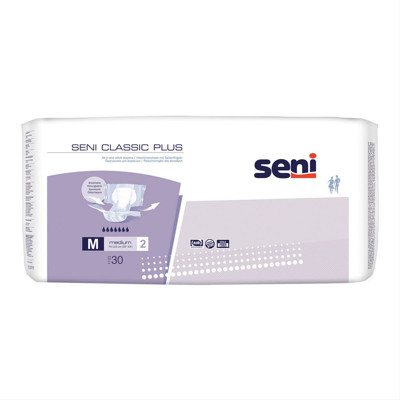 SENI CLASSIC PLUS MEDIUM, sauskelnės suaugusiems, 30 vnt