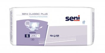 SENI Classic Plus S small sauskelnės suaugusiems N30