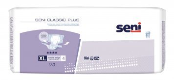 SENI Classic Plus XL extra large sauskelnės suaugusiems N30