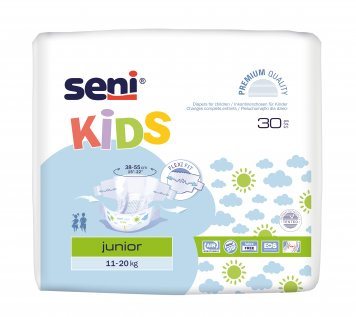 SENI KIDS JUNIOR 11- sauskelnės vaikams N30, 25 kg