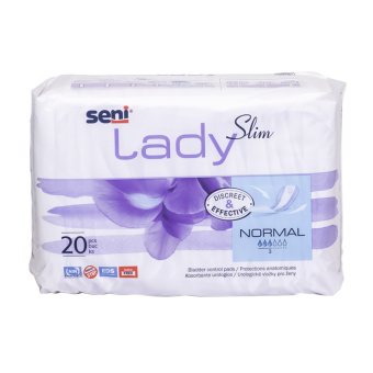 SENI LADY įklotai nelaikantiems šlapimo SLIM NORMAL, 20 vnt