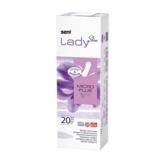 SENI LADY urologiniai įklotai moterims SLIM MICRO PLUS, 20 vnt