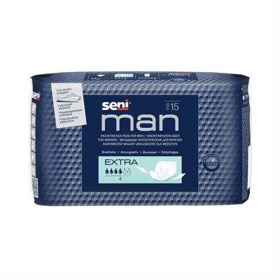 SENI MAN EXTRA, įklotai, 15 vnt