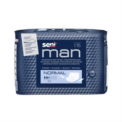 SENI MAN NORMAL, įklotai, 15 vnt