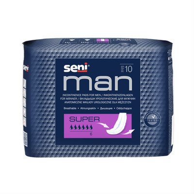SENI MAN SUPER, įklotai, 10 vnt