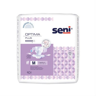 SENI OPTIMA PLUS MEDIUM, sauskelnės, 10 vnt