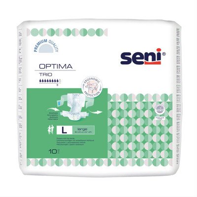 SENI OPTIMA TRIO LARGE, sauskelnės, 10 vnt