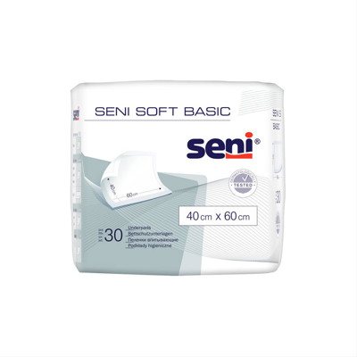 SENI SOFT BASIC, paklotai, x 60 cm, 30 vnt., 40 cm