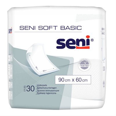 SENI SOFT BASIC, paklotai, x 90 cm, 30 vnt., 60 cm