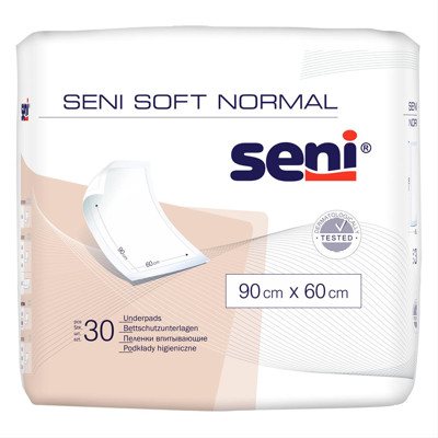 SENI SOFT NORMAL, paklotai, x 90 cm, 30 vnt., 60 cm