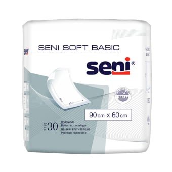 SENI SOFT paklotai BASIC, 30 vnt., 90 x 60 cm
