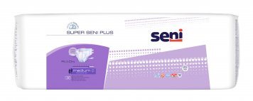 SENI Super Plus Premium MEDIUM dydžio sauskelnės suaugusiems N30
