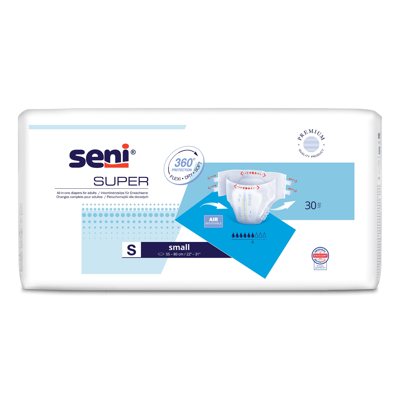 SENI SUPER S, sauskelnės, 30 vnt