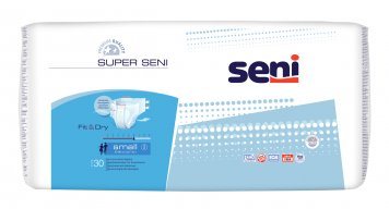 SENI Super SMALL (premium) sauskelnės suaugusiems N30