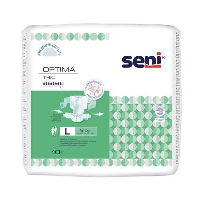 SENI SUPER TRIO Premium sauskelnės, L dydis N10